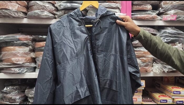 Unisex Waterproof Raincoat with Hood Cap